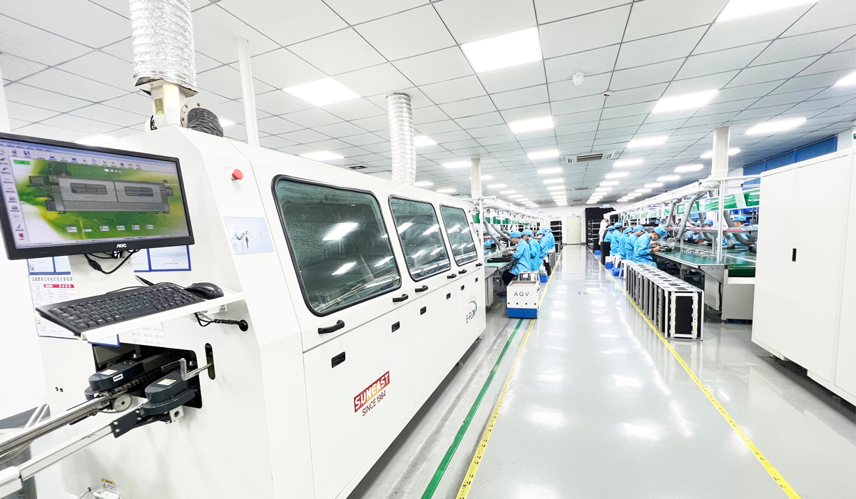 SMT加工車間-波峰焊